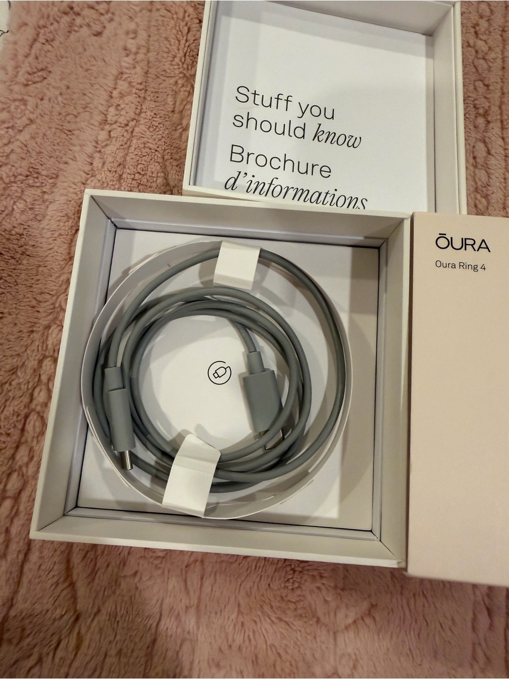 Oura Ring Gen 4 Size 7 Silver - Picture 4 of 6